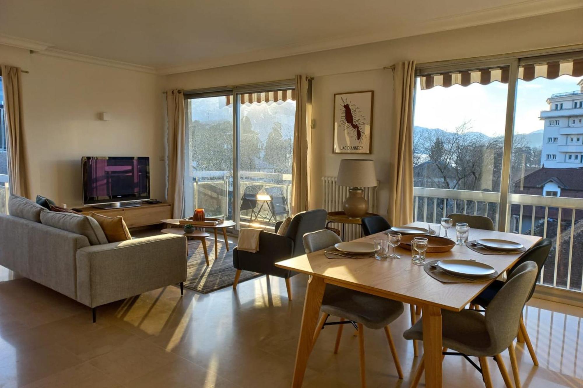 Tournette-Comfortable And Quiet Luxury Apartment Annecy Exteriér fotografie